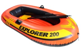 Лодка надувная Exlorer 200 set 185x94 см INTEX