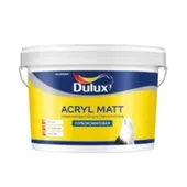 Краска акриловая Dulux Acryl Matt глубокоматовая белая BC 2,25л
