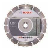 Алмазный диск для УШМ по бетону Ø230 мм Standard for Concrete, Bosch