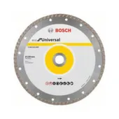 Алмазный диск для УШМ быстрый рез Ø230 мм ECO Universal Turbo, Bosch