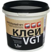 Клей акриловый VGT ЭКОНОМ напольный 1,5 кг