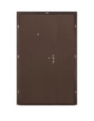 Дверь металлическая ПРОФИ (DL) 1250x2050 антик медь Промет Левое