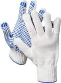 Перчатки трикотажные, с защитой от скольжения, 7 класс, Dexx