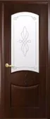 Дверь межкомнатная Интера Донна остеклен. Новый стиль Каштан 600