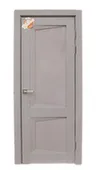 Дверь межкомнатная Перфекто 102 остекленная Убертюре Бархат светло-серый 800