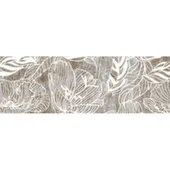 Вставка Пуэрте 4 серый 20x60 см, Нефрит Керамика
