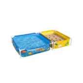 Детский каркасный бассейн с песочницей My First 213x122x30,5 см, BESTWAY