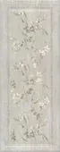 Плитка облицовочная Кантри Шик панель серый декорированная 20x50 см, Кerama Мarazzi