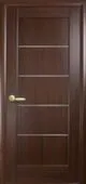 Дверь межкомнатная Ностра Мира остеклен. Новый стиль Каштан 900