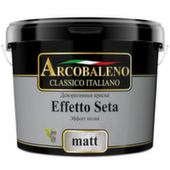 Краска декоративная Arcobaleno Effetto Seta Matt матовый шелк 1 кг