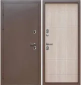 Дверь металлическая 11см ПРОТЕРМА (шоколад букле) Уайт, Прораб 960 Левое