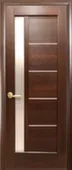 Дверь межкомнатная Ностра Грета остеклен. Новый стиль Каштан 700