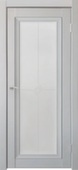 Дверь межкомнатная Деканто 2 остекленная Убертюре Бархат светло-серый 700
