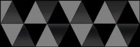Вставка Sigma Perla черный 20x60 см, Laparet
