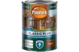 Пропитка-антисептик Pinotex Classic Plus 3в1 красное дерево 0,9л
