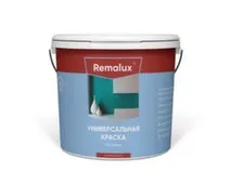 Универсальная краска матовая (для фасадов и интерьеров) Remalux 3 кг
