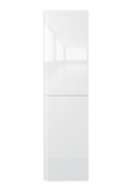 Пенал Graffo подвесной белый глянец левый/правый 40 см, Домино