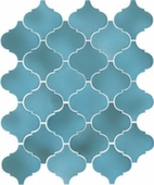 Мозаика Арабески 26x30 см Голубой