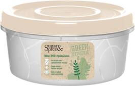 Емкость для продуктов с завинчивающейся крышкой Green Republic, 0,4 л, лён, Sugar&Spice