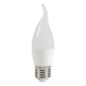 Лампа светодиодная E27-C35-4000K-7-230 свеча на ветру, IEK
