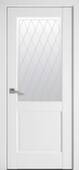 Дверь межкомнатная Маэстра Эпика Новый стиль Белый матовый 700 Остекленное