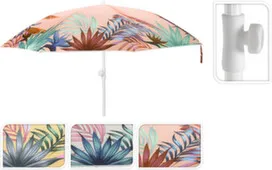 Зонт пляжный, солнцезащитный, диаметр 180 см, в ассортименте, Koopman