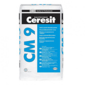 Клей CM9 для керамической плитки для внутренних и наружных работ 25кг, Ceresit