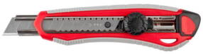 Нож с сегментированным лезвием, с винтовым фиксатором, 18 мм, ЗУБР