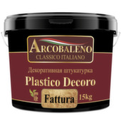 Штукатурка декоративная Arcobaleno Plastico Decoro Futtura 7,0 кг