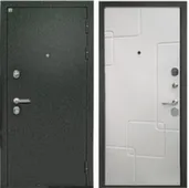 Дверь металлическая Гранит супермат латте /Лев Шелк АЛМАЗ Правое 960