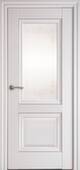 Дверь межкомнатная Элегант Имидж Новый стиль Белый матовый 600 Остекленное
