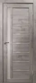 Дверь межкомнатная FORET LIGHT Вертикаль остек. Дубрава Дуб дымчатый 600