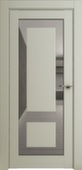 Дверь межкомнатная НЕО 00003 серое зеркало Убертюре Серена светло-серый 800