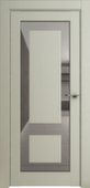 Дверь межкомнатная НЕО 00003 серое зеркало Убертюре Серена светло-серый 600