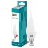 Лампа светодиодная E14-C35-4000K- 7-230 свеча на ветру, IEK